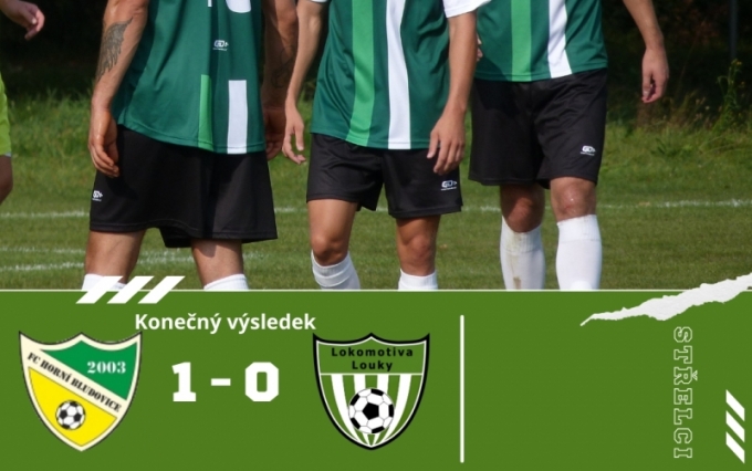 FC Horní Bludovice : TJ Lokomotiva Louky 1:0 (1:0)